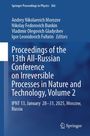 Proceedings of the 13th All-Russian Conference on Irreversible Processes in Nature and Technology, Volume 2, Buch