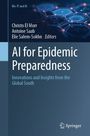 Titel: "AI for Epidemic Preparedness". Untertitel: "Innovations and Insights from the Global South". Tech-Hintergrund mit Hexagon-Muster.