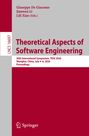 LNCS 16697, "Theoretical Aspects of Software Engineering." Symposium in Shanghai, 4-6 Juli 2026. Verleger Springer.