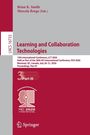 Learning and Collaboration Technologies, Buch