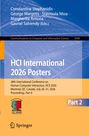 HCI International 2026 Posters, Buch