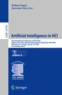 Buchcover: „Artificial Intelligence in HCI“, Konferenz in Montreal 2026, Part II. Logo: Kopf mit Kopfhörer, Springer.