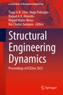 „Structural Engineering Dynamics: Proceedings of ICEDyn 2025“. Namen mehrerer Herausgeber. Hintergrund: technische Zeichnungen.