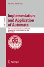 "Implementation and Application of Automata", Konferenz CIAA 2026, Kingston, Kanada. Springer-Logo, rot-graue Gestaltung.