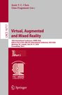 "Virtual, Augmented and Mixed Reality" steht groß auf grauem Hintergrund. Unten ist das Logo von HCI 2026 International.