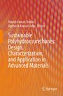 "Sustainable Polyhydroxyurethanes: Design, Characterization, and Application in Advanced Materials". Orange Hintergrund mit Muster.
