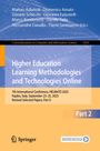 Buchtitel: "Higher Education Learning Methodologies and Technologies Online". Konferenz, Neapel 2025. Springer-Logo.