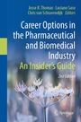 „Career Options in the Pharmaceutical and Biomedical Industry: An Insider’s Guide, 2nd Edition.“ Unten ein Logo.