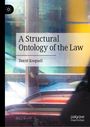 "A Structural Ontology of the Law" von David Koepsell. Buntes, abstraktes Hintergrundmotiv. Links Logo, rechts unten Verlag.