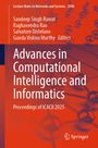 „Advances in Computational Intelligence and Informatics“, Herausgeber: Sandeep Singh Rawat u.a., Springer-Logo. Hintergrund: rote Struktur.
