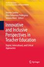 Innovative and Inclusive Perspectives in Teacher Education. Gelb-rote Farbtöne mit Springer-Logo unten rechts.