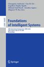 Buchtitel: "Foundations of Intelligent Systems". Konferenzdetails: ISMIS 2026, Lyon, Frankreich. Springer-Logo unten.
