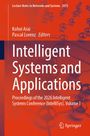 „Intelligent Systems and Applications“ ist in großer weißer Schrift auf einem orangefarbenen Hintergrund zu sehen.