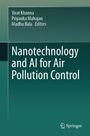 "Nanotechnology and AI for Air Pollution Control" steht groß, darüber drei Herausgebernamen. Unten rechts ein Springer-Logo.