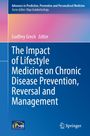 Titel: "The Impact of Lifestyle Medicine on Chronic Disease Prevention, Reversal and Management". Blauer Hintergrund.