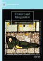 "Chaucer and Imagination" von Simon Meecham-Jones. Glasfensterillustration: Schlafender Mann, umgeben von Blumen.