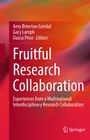 Titel: "Fruitful Research Collaboration". Autoren: Amy Østertun Geirdal, Gary Lamph, Daicia Price. Roter Hintergrund.