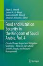 „Food and Nutrition Security in the Kingdom of Saudi Arabia, Vol. 4“, grüne Buchabdeckung, Springer-Logo.