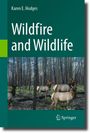 Text: "Karen E. Hodges", "Wildfire and Wildlife", "Springer". 

Buchcover mit Hirschen in einem verbrannten Wald.