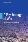 Barbod Salimi: A Psychology of War, The Formation of Destruction. Darunter ein blühender Baum vor blauem Hintergrund.