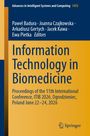 Titel: Information Technology in Biomedicine. Gelber Hintergrund mit blauem Text. Springer Logo unten rechts.