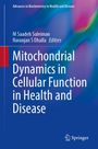 „Mitochondrial Dynamics in Cellular Function in Health and Disease“. Bunte Hintergrundfarben. Springer-Logo unten.