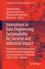 Covertext: "Innovations in Data Engineering: Sustainability for Societal and Industrial Impact." Rotes Design mit Molekülgrafik.