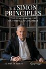 THE SIMON PRINCIPLES: Zeitlose Lektionen für effektives Management. Hermann Simon sitzt in einem Bücherregal.