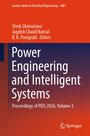 "Power Engineering and Intelligent Systems" in großen Buchstaben, orange-rotes Design, Springer-Logo unten rechts.