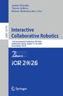 Titel: Interactive Collaborative Robotics. 11th International Conference, ICR 2026. Blau-graues Cover mit Logos.