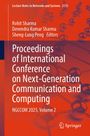 Texte: Proceedings of International Conference on Next-Generation Communication and Computing, NGC-COM 2025, Vol 2. Hintergrund: Molekülstruktur.