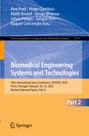 Titel: Biomedical Engineering Systems and Technologies. Konferenzdetails: BIOSTEC 2025, Porto, Februar 20–22, 2025.