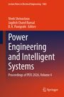 "Lecture Notes in Electrical Engineering 1682. Power Engineering and Intelligent Systems. Springer-Logo unten rechts."