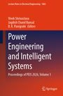 "Power Engineering and Intelligent Systems. Proceedings of PEIS 2026, Volume 1. Oben rot, unten lila. Springer-Logo."