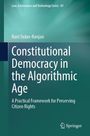 "Constitutional Democracy in the Algorithmic Age" von Rani Yadav-Ranjan. Grüner Hintergrund, Springer-Logo unten.