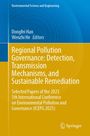 „Regional Pollution Governance: Detection, Transmission Mechanisms, and Sustainable Remediation“ steht auf gelbem Hintergrund.