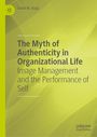 David M. Kopp. The Myth of Authenticity in Organizational Life. Grüner Hintergrund mit abstraktem Muster.