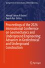 Auf blauem Grund in Weiß: "Springer Series in Geomechanics and Geoengineering".  
Orange Fläche mit Buchtitel und Autoren in Weiß. Rechts unten Logo.