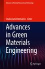 "Advances in Green Materials Engineering", Titel in großen Buchstaben. Abstrakte, bunte Linien im Hintergrund. Springer-Logo.