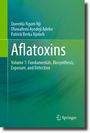 Titel: "Aflatoxins". Autoren: Queenta Ngum Nji, Oluwafemi Ayodeji Adebo, Patrick Berka Njobe. Verlag: Springer. Grüner Hintergrund.