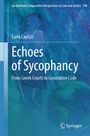 „Echoes of Sycophancy“, Carla Capizzi. Silhouette vor blau-grünem abstraktem Hintergrund. Springer-Logo.