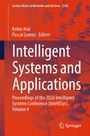 Text: "Intelligent Systems and Applications, Proceedings of the 2026 Conference, Volume 4", dunkelroter Hintergrund mit Molekülstruktur.