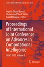 Titel: Proceedings of International Joint Conference on Advances in Computational Intelligence. Hintergrund: Molekülstruktur in Rot.