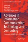 Text: "Advances in Information Communication Technology and Computing, Proceedings of AICTC 2026, Volume 2." Rotes, technisches Hintergrundmotiv.