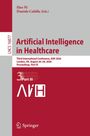 Cover mit Text: "Artificial Intelligence in Healthcare". Untertitel zu Konferenzdaten. Unten ein Springer-Logo.