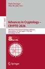 "Advances in Cryptology - CRYPTO 2026, 46th Annual International Cryptology Conference, Springer-Logo unten."