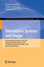 "Information Systems and Design" auf blauem Hintergrund, darunter Konferenzdetails und Springer-Logo.