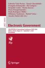 Titel: "Electronic Government". Autorenliste oben. Tagung EGOV 2026 in Athen, 30. August - 3. September 2026.