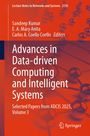 "Advances in Data-driven Computing and Intelligent Systems" auf orangenem Hintergrund. Springer-Logo unten.