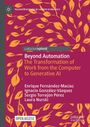 Links "palgrave studies...", "Beyond Automation", Autoren drunter. Violette Illustration mit orangen Blättern.